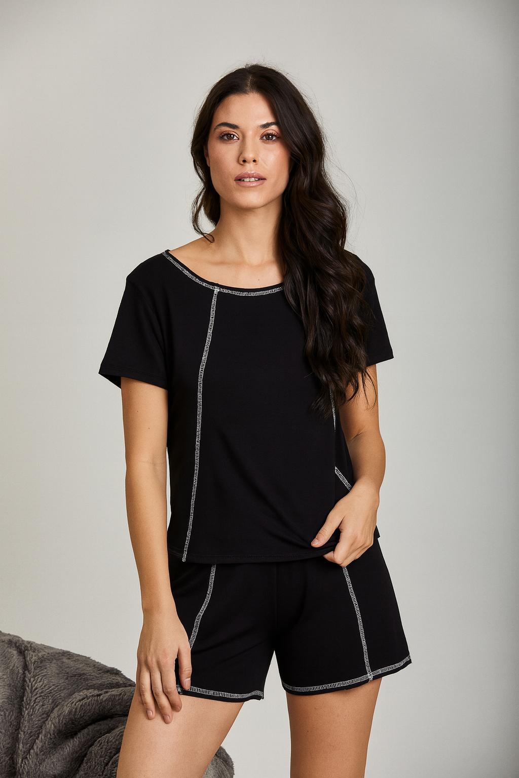 Pijama em Malha Lume