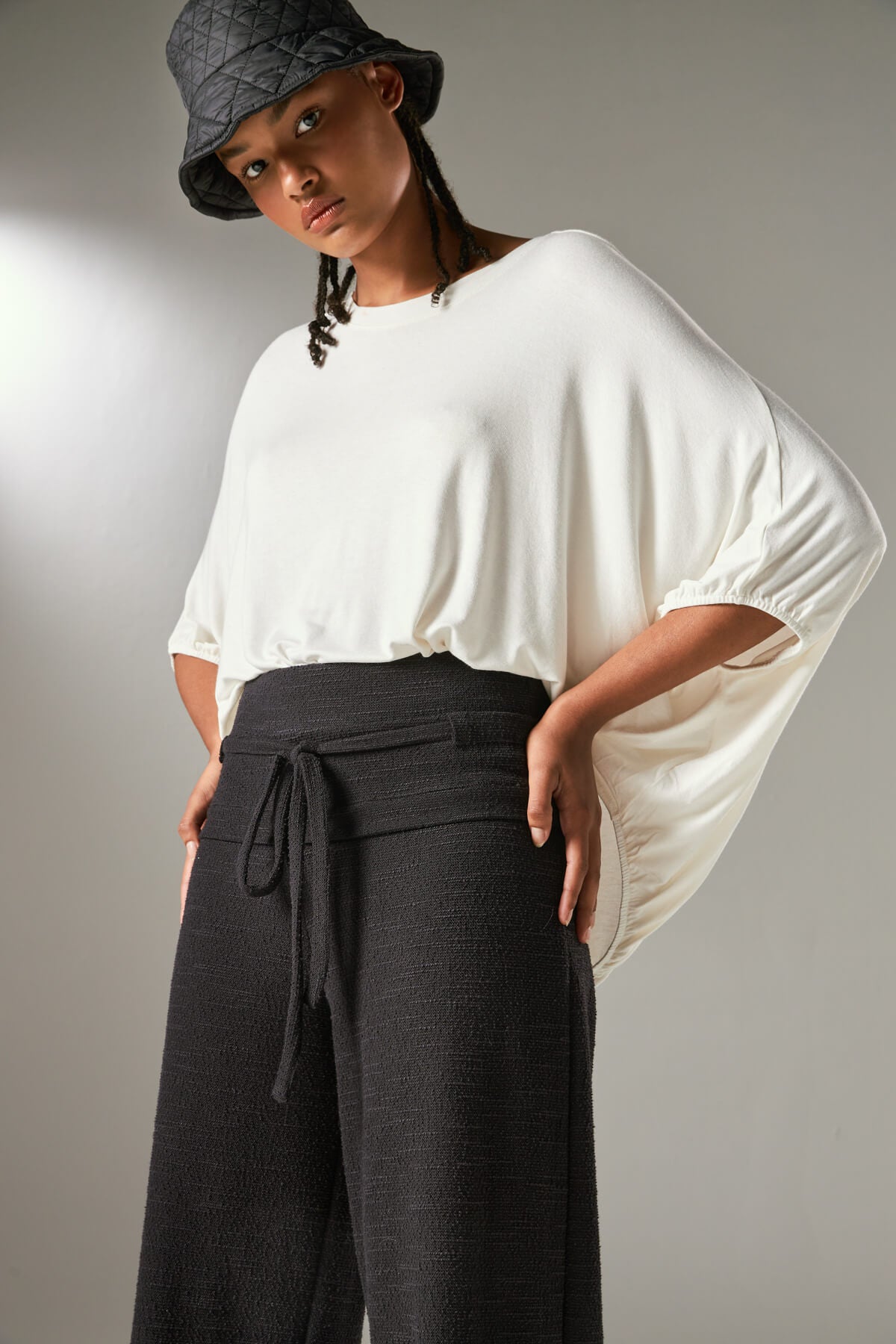 Blusa Malha Morcego