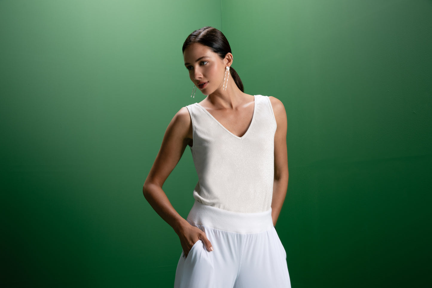 Body Brilho Lurex