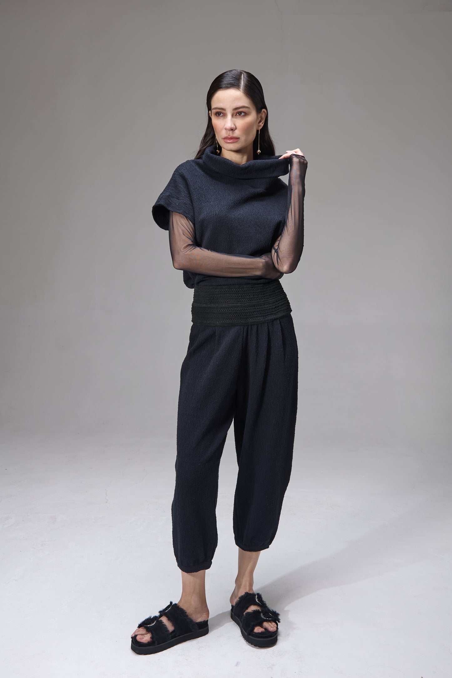 Blusa Gola Alta Bouclê Sonia