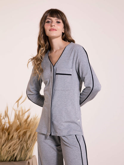 Pijama Moletom Amora