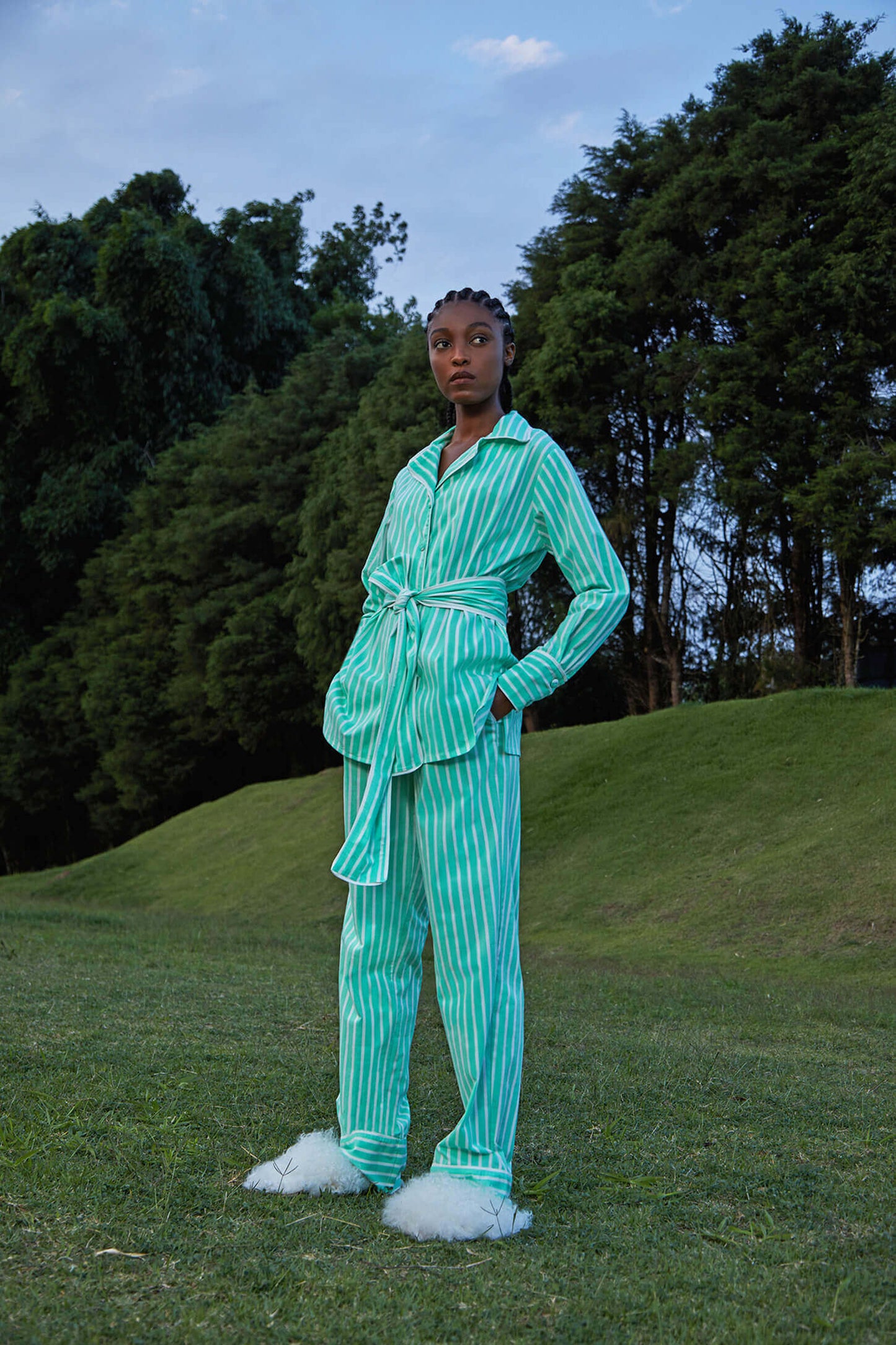 Pijama em Tricoline Anahi