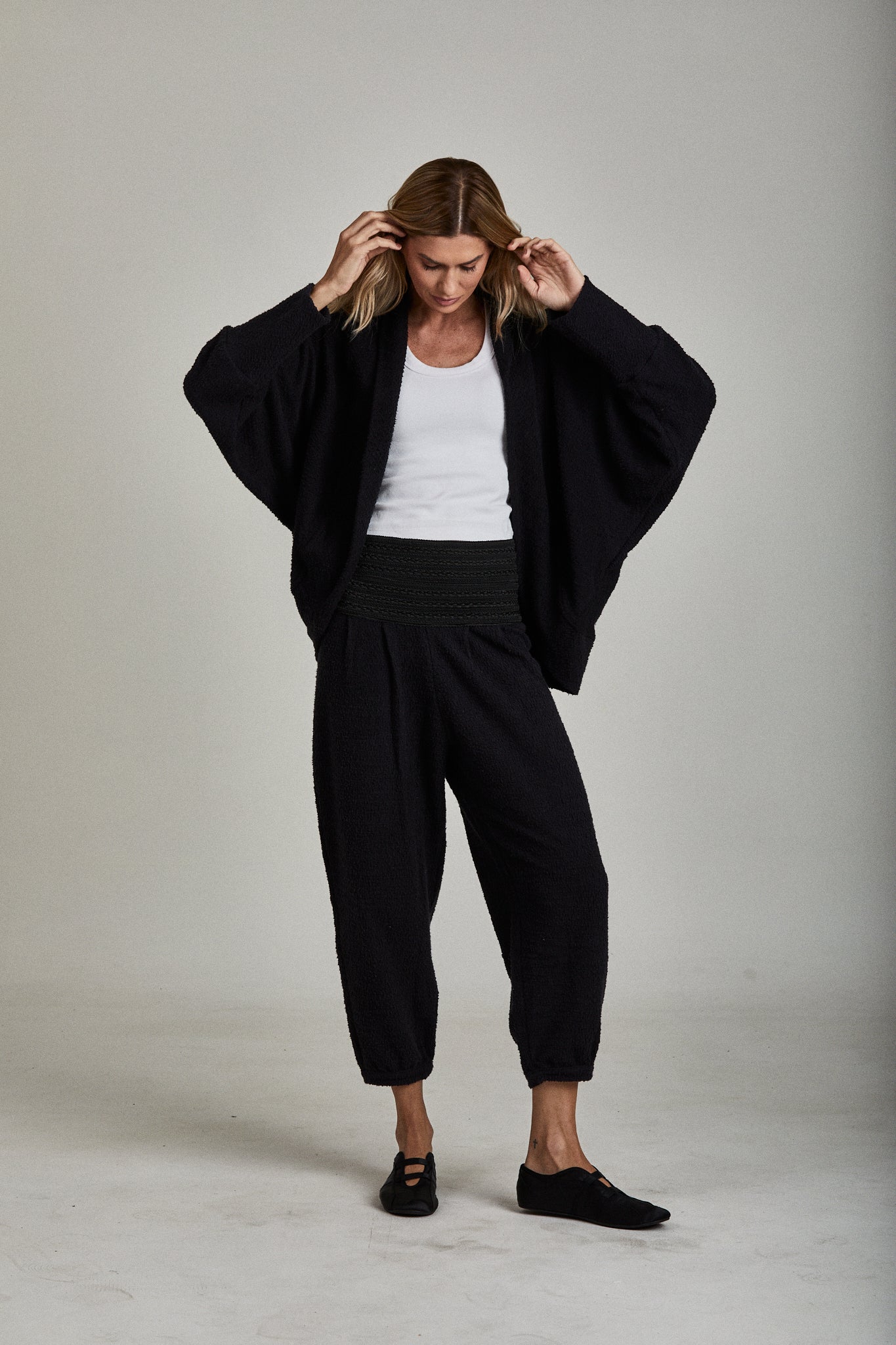 Calça Malha Bouclê Ninho