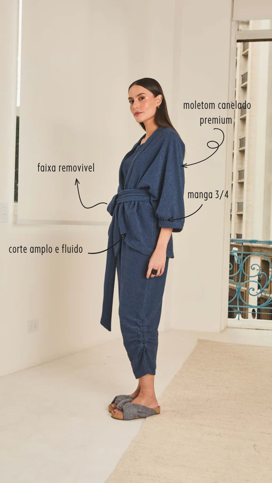 Kimono em Malha Quintana