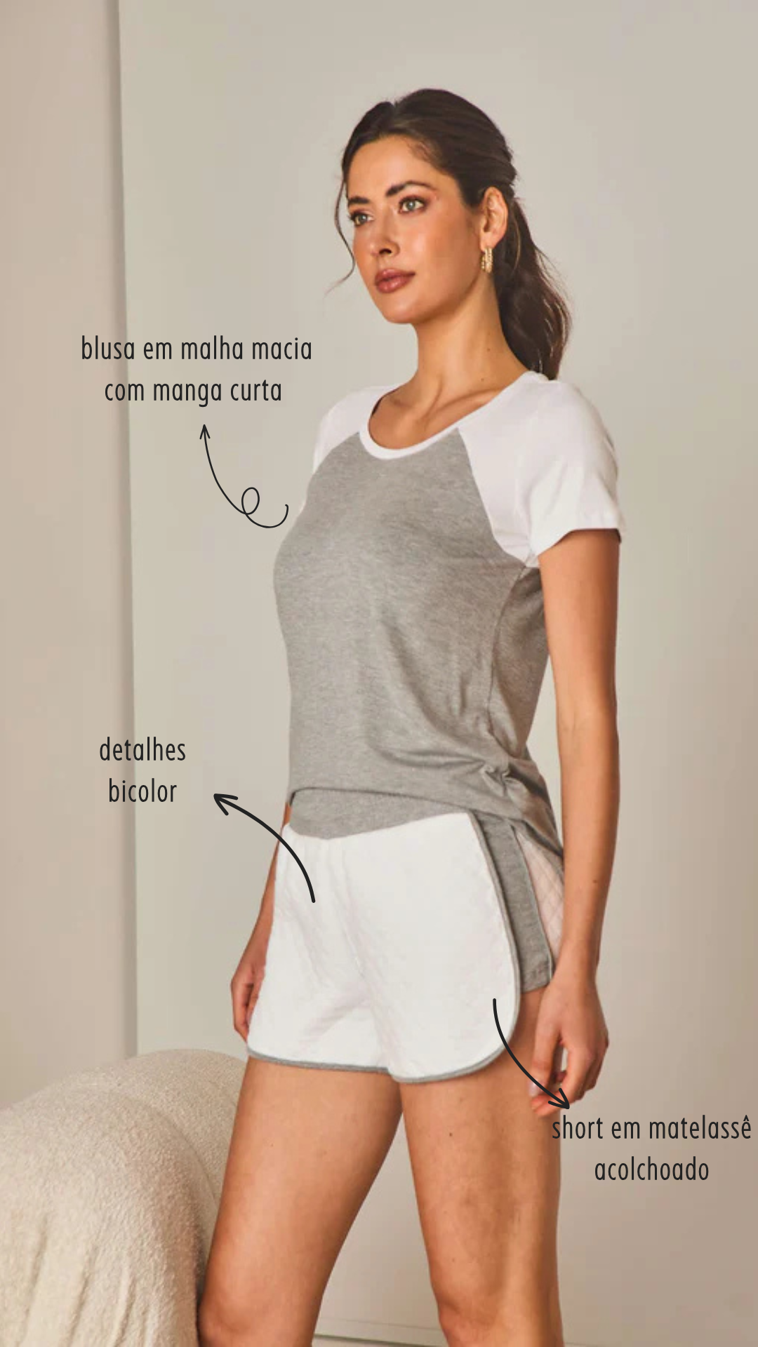 Pijama em Malha Agaspanto