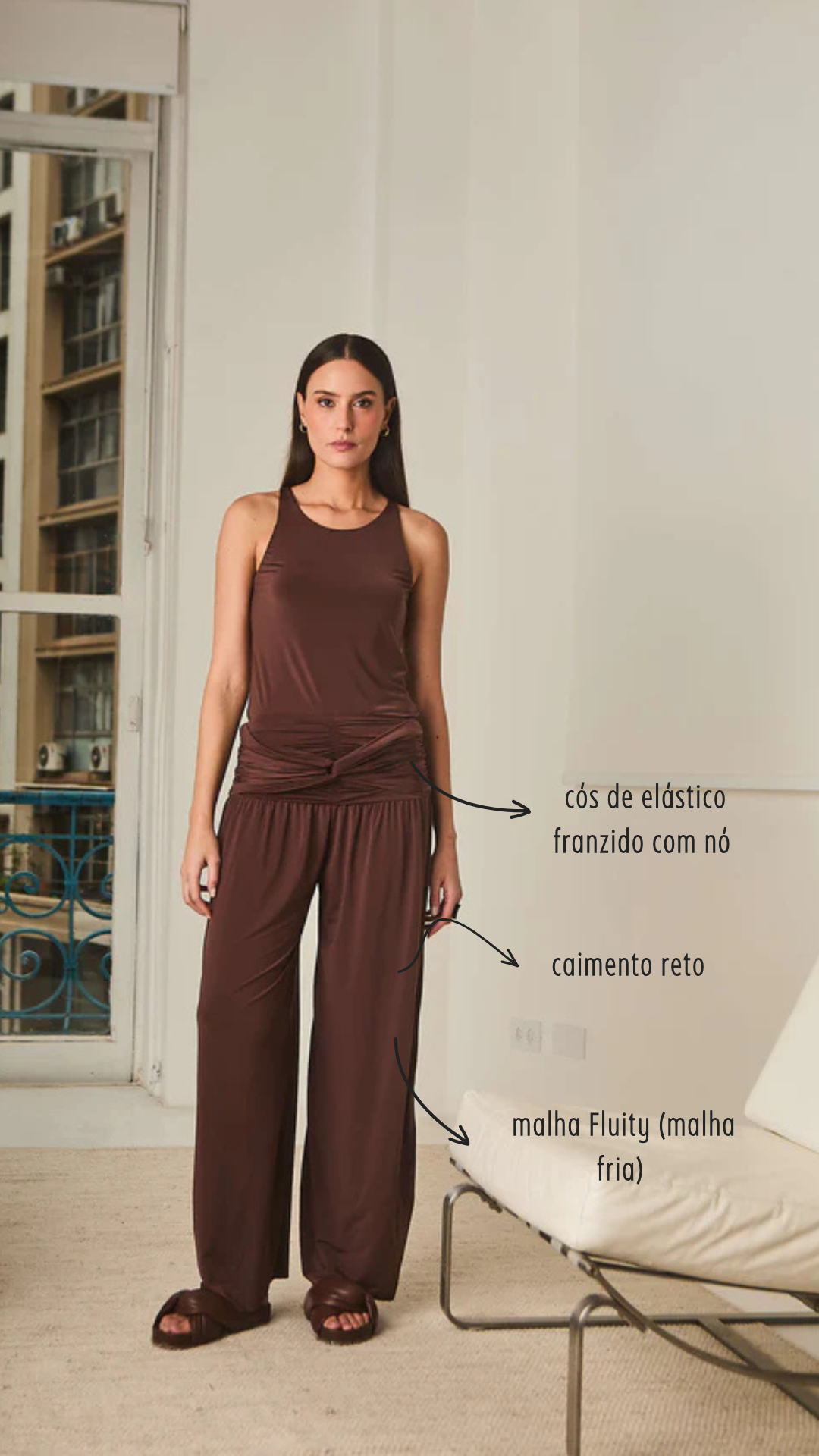 Calça em Malha Fria Gomez