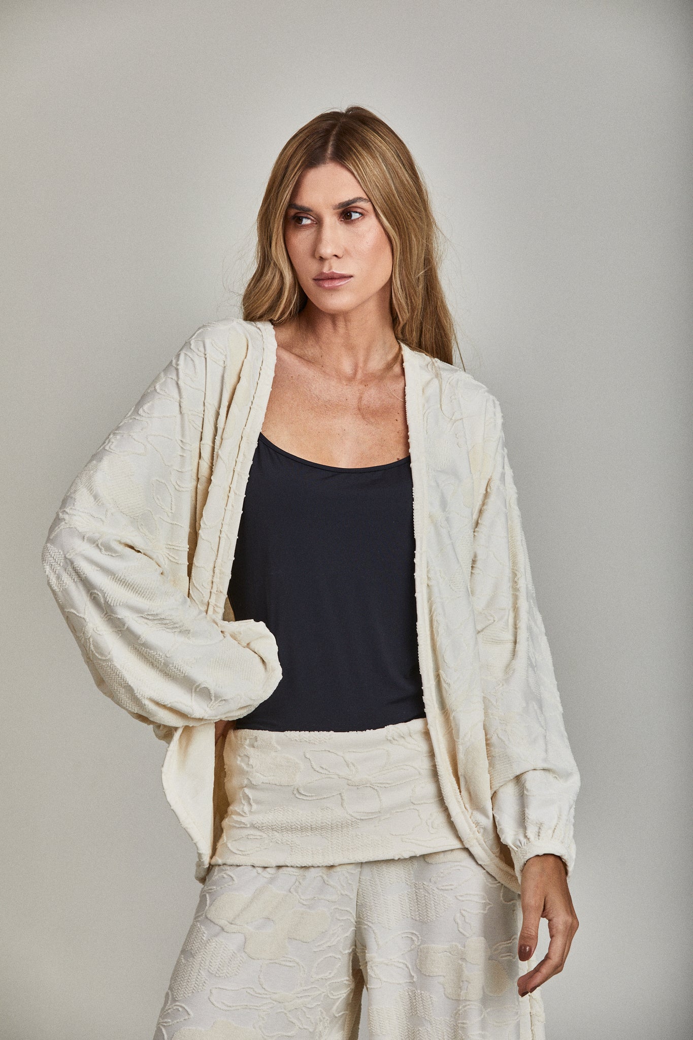 Kimono em Algodão Camelia