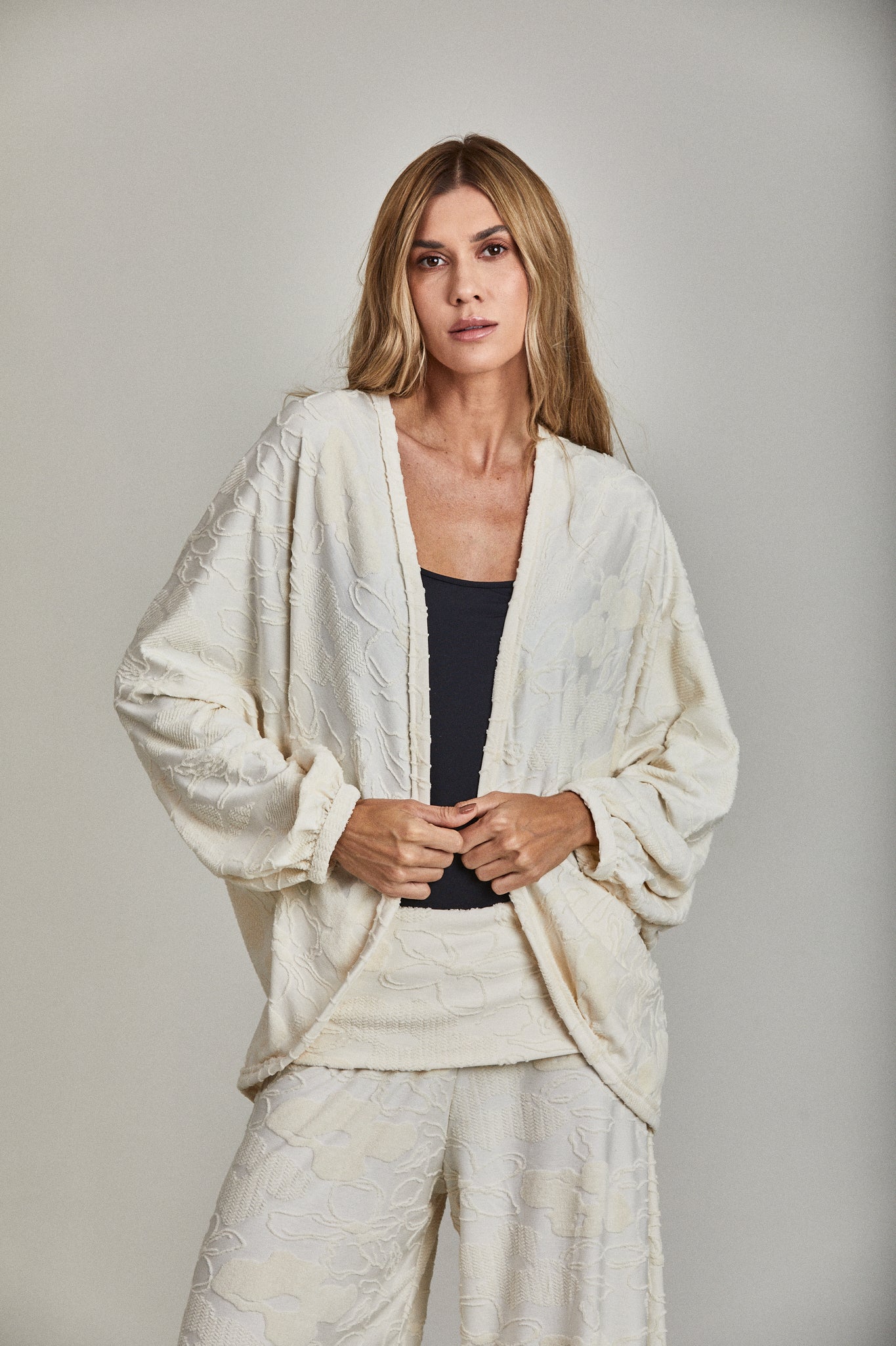 Kimono em Algodão Camelia