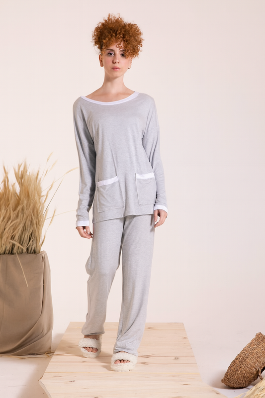 Pijama Malha Sara