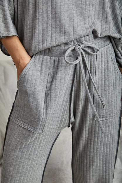 Pijama Malha Canelada Prana