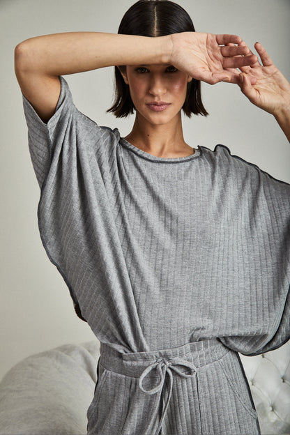 Pijama Malha Canelada Prana