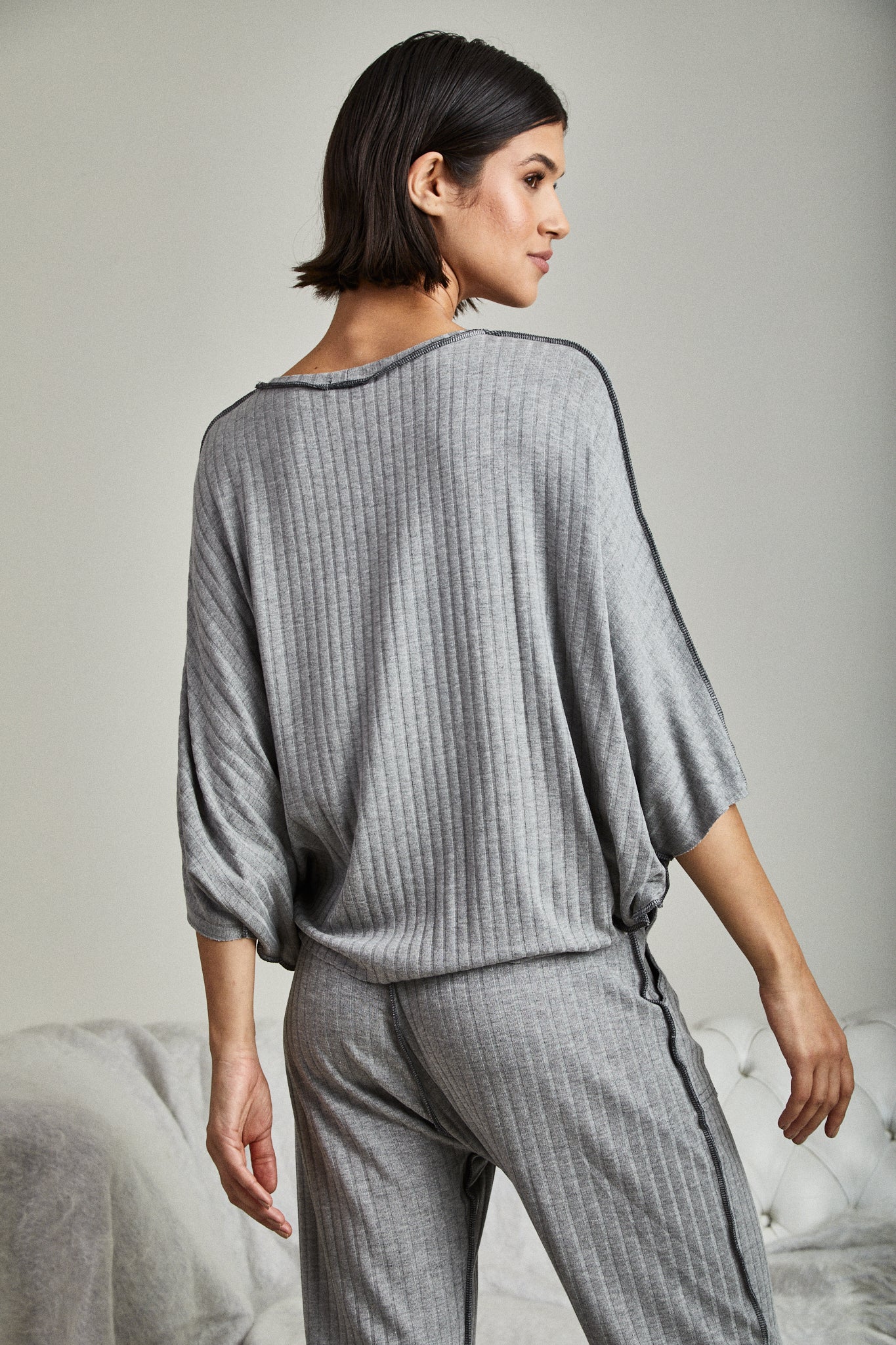 Pijama Malha Canelada Prana