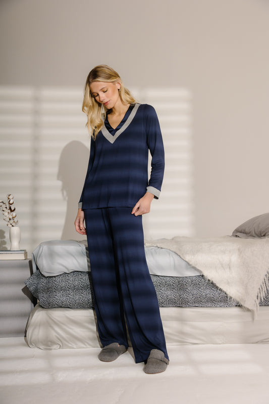 Pijama em Cetim Marina
