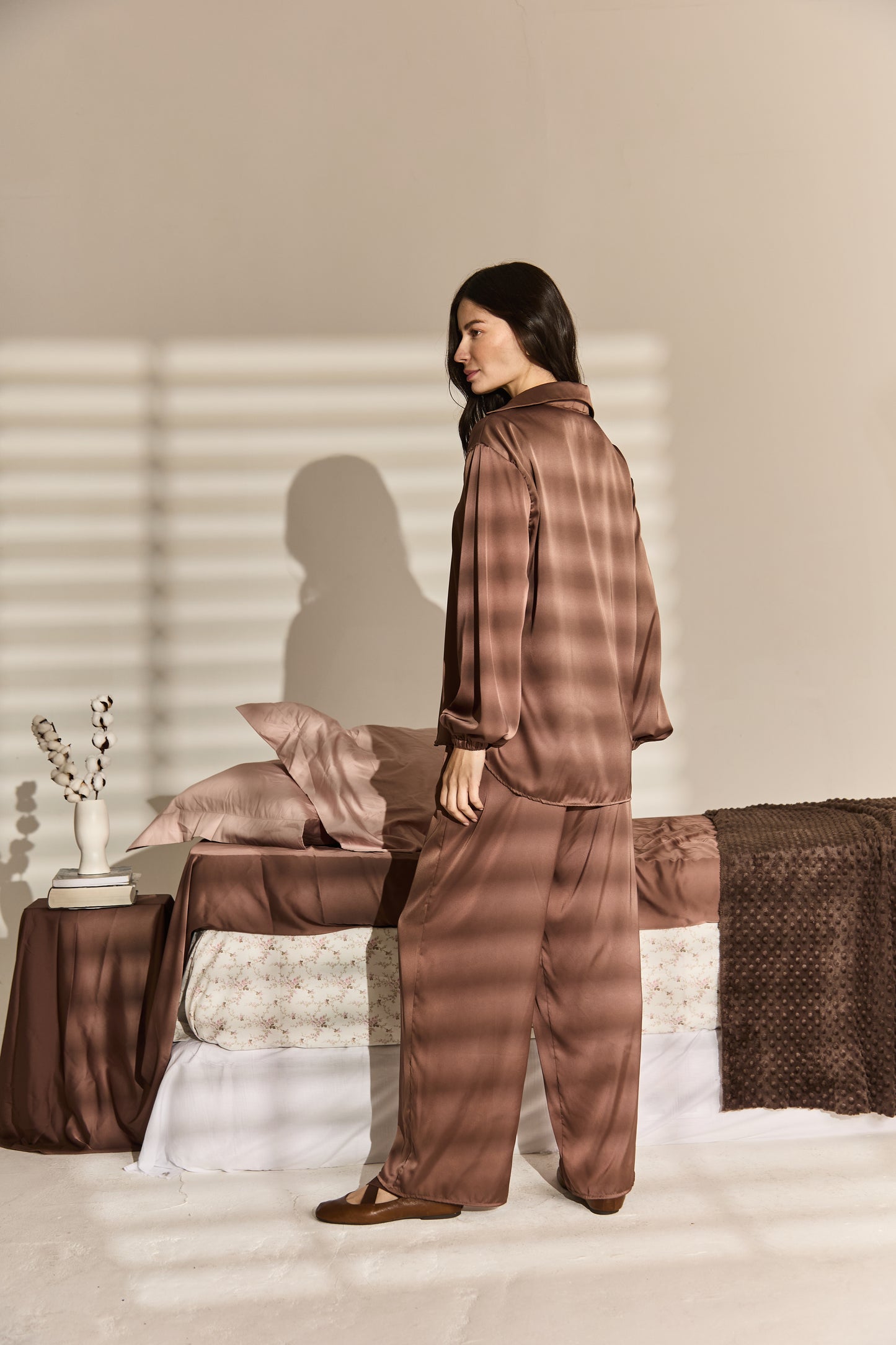Pijama Cetim Oliva