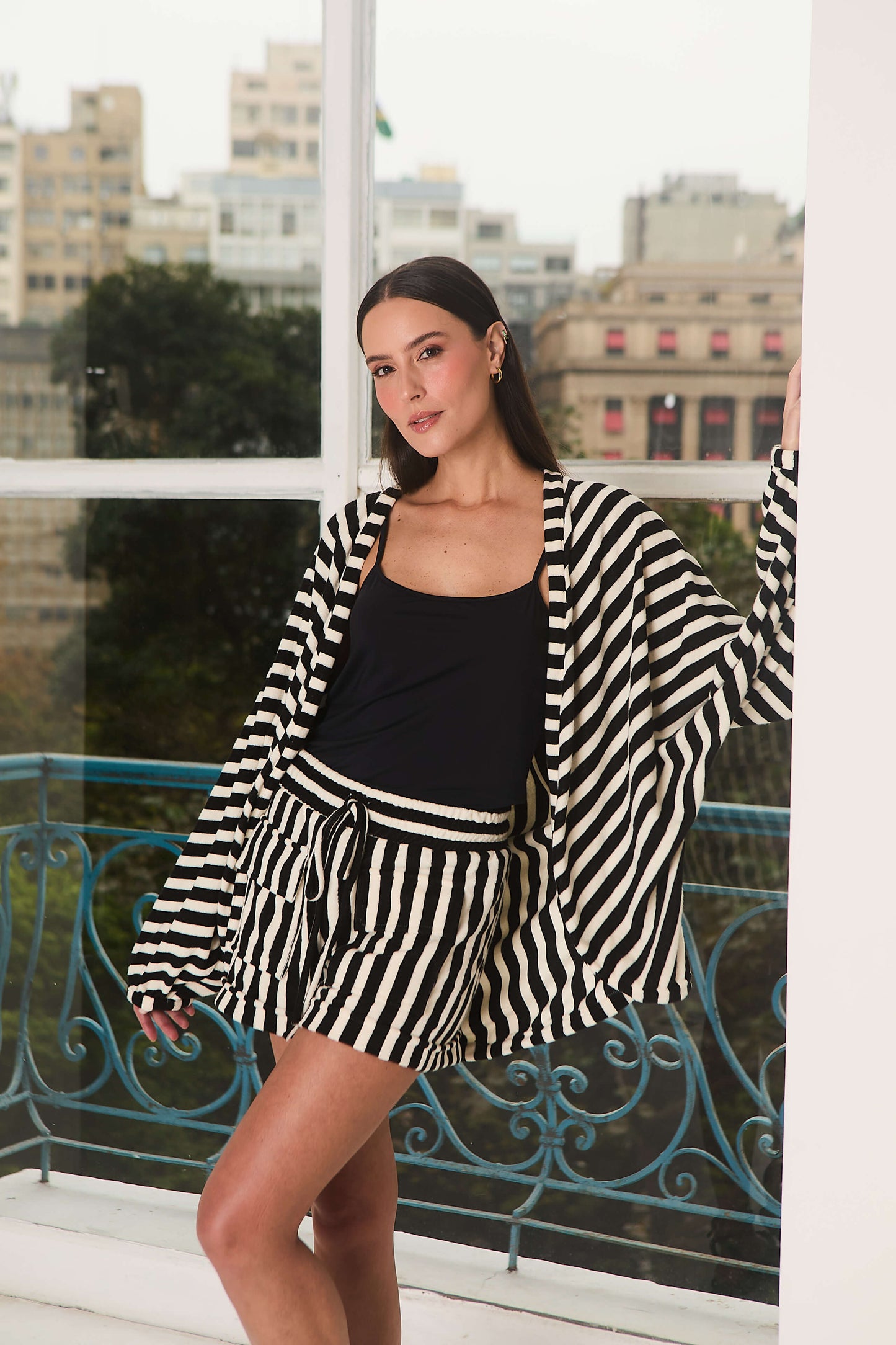 Kimono em Algodão Bartolomeu