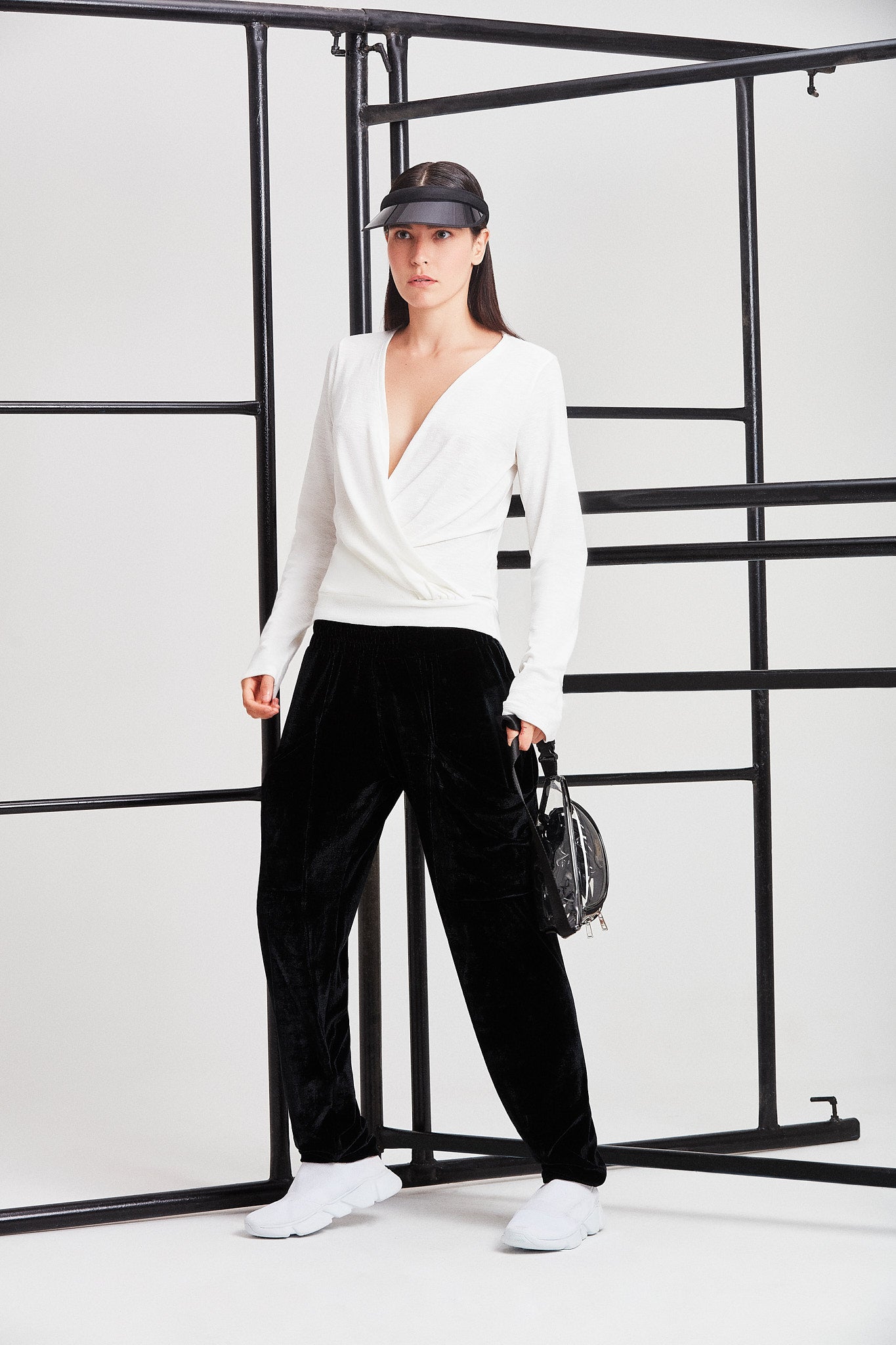 Blusa Malha Transpassada