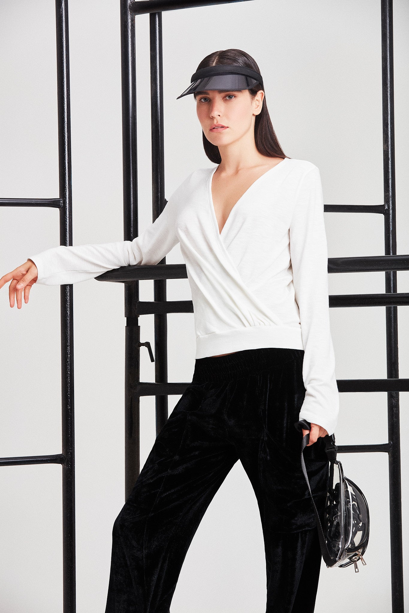 Blusa Malha Transpassada