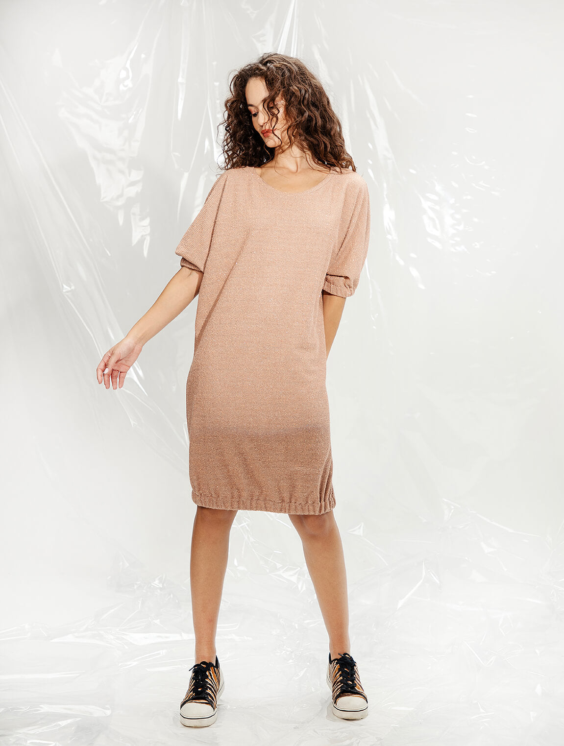 Vestido em Moletom Duda