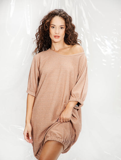 Vestido em Moletom Duda