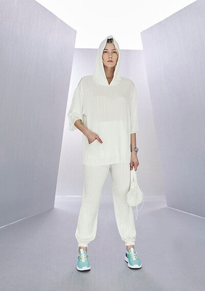 Conjunto Malha Plissada Sammy