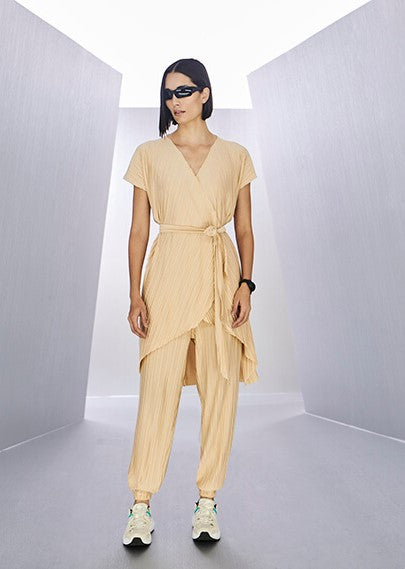 Conjunto Malha Plissada Selma