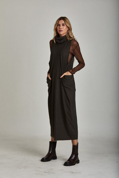 Vestido Malha Thermal Eco