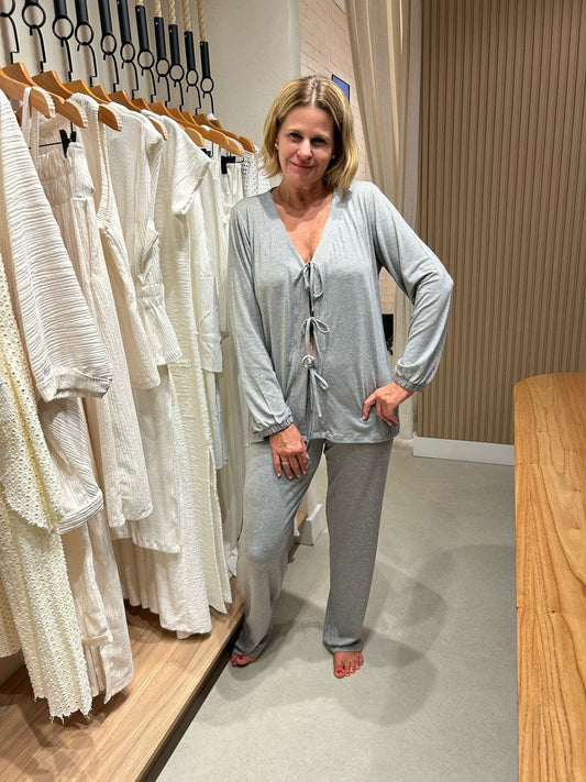 Pijama Malha Lacinhos