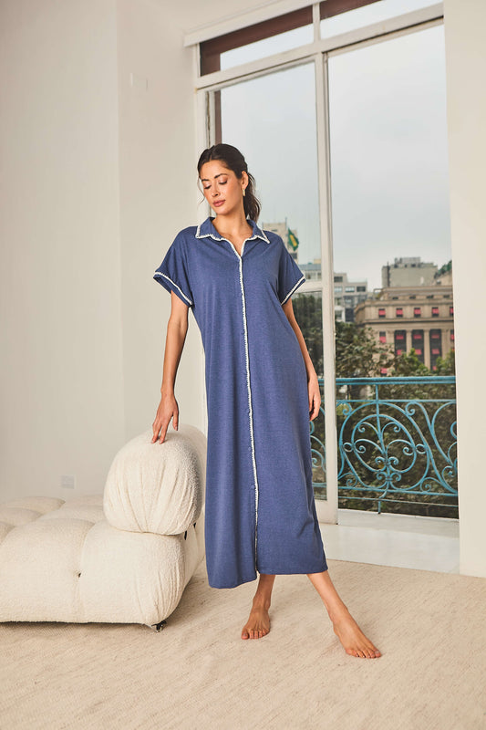 Camisola em Algodão Ervilha