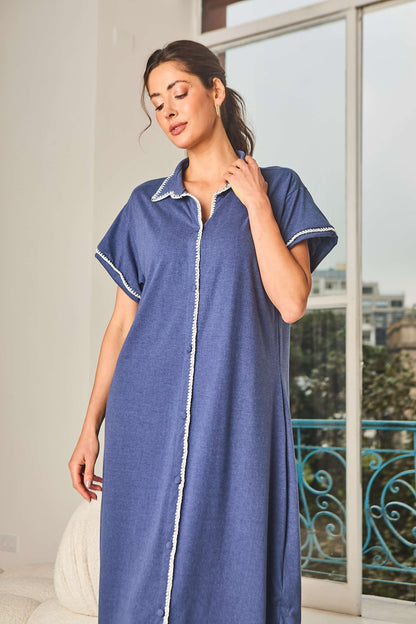 Camisola em Algodão Ervilha