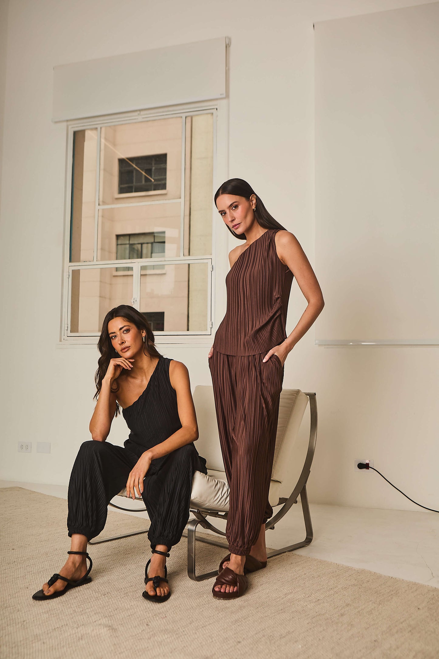 Conjunto Plissado Augusta