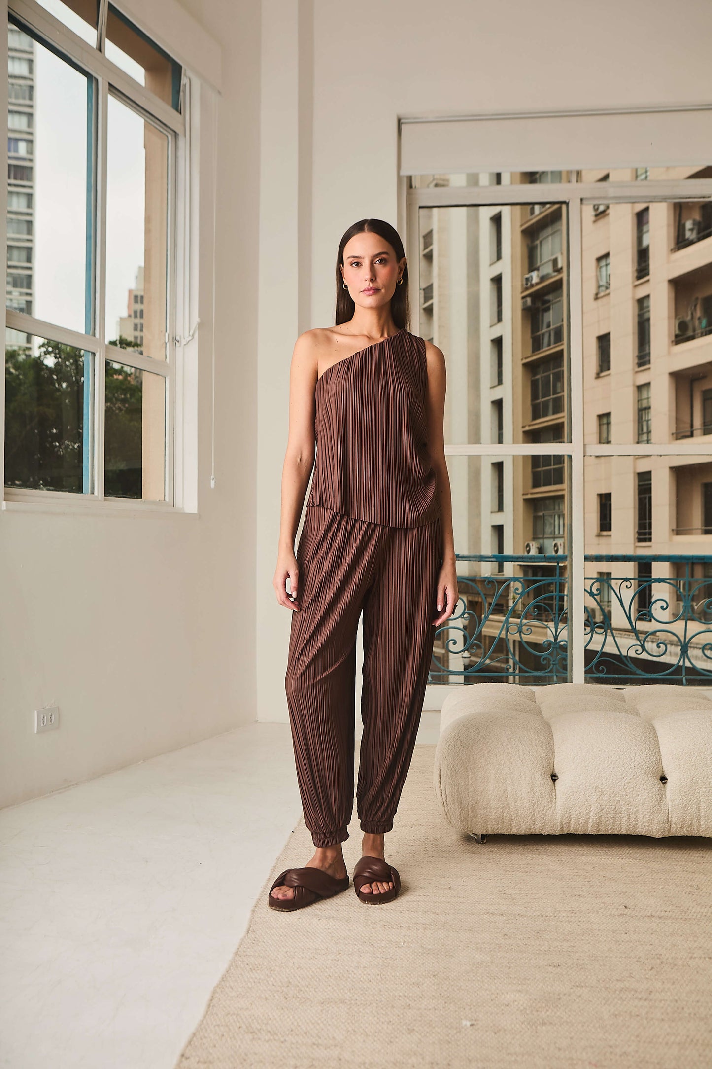 Conjunto Plissado Augusta