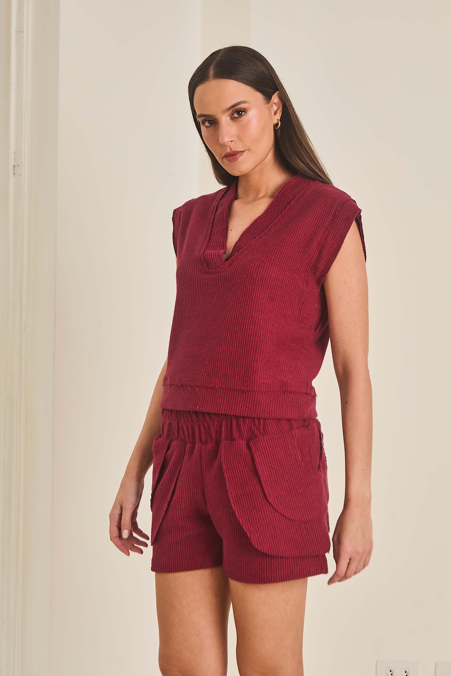 Conjunto em Moletom Canelado Boa Vista