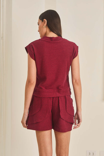 Conjunto em Moletom Canelado Boa Vista