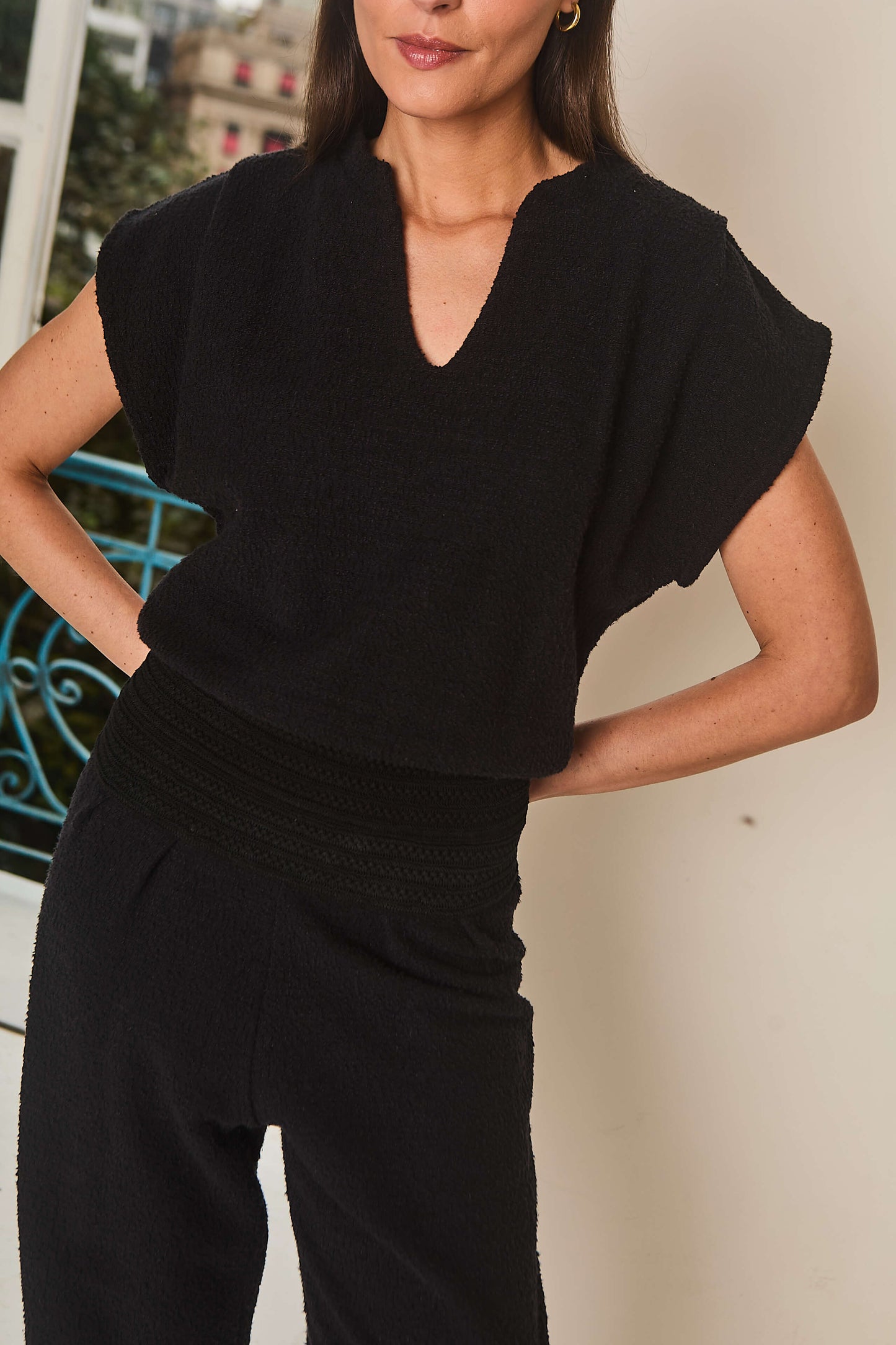 Conjunto em Malha Bouclê Ipiranga