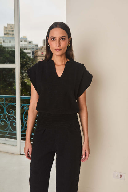 Conjunto em Malha Bouclê Ipiranga