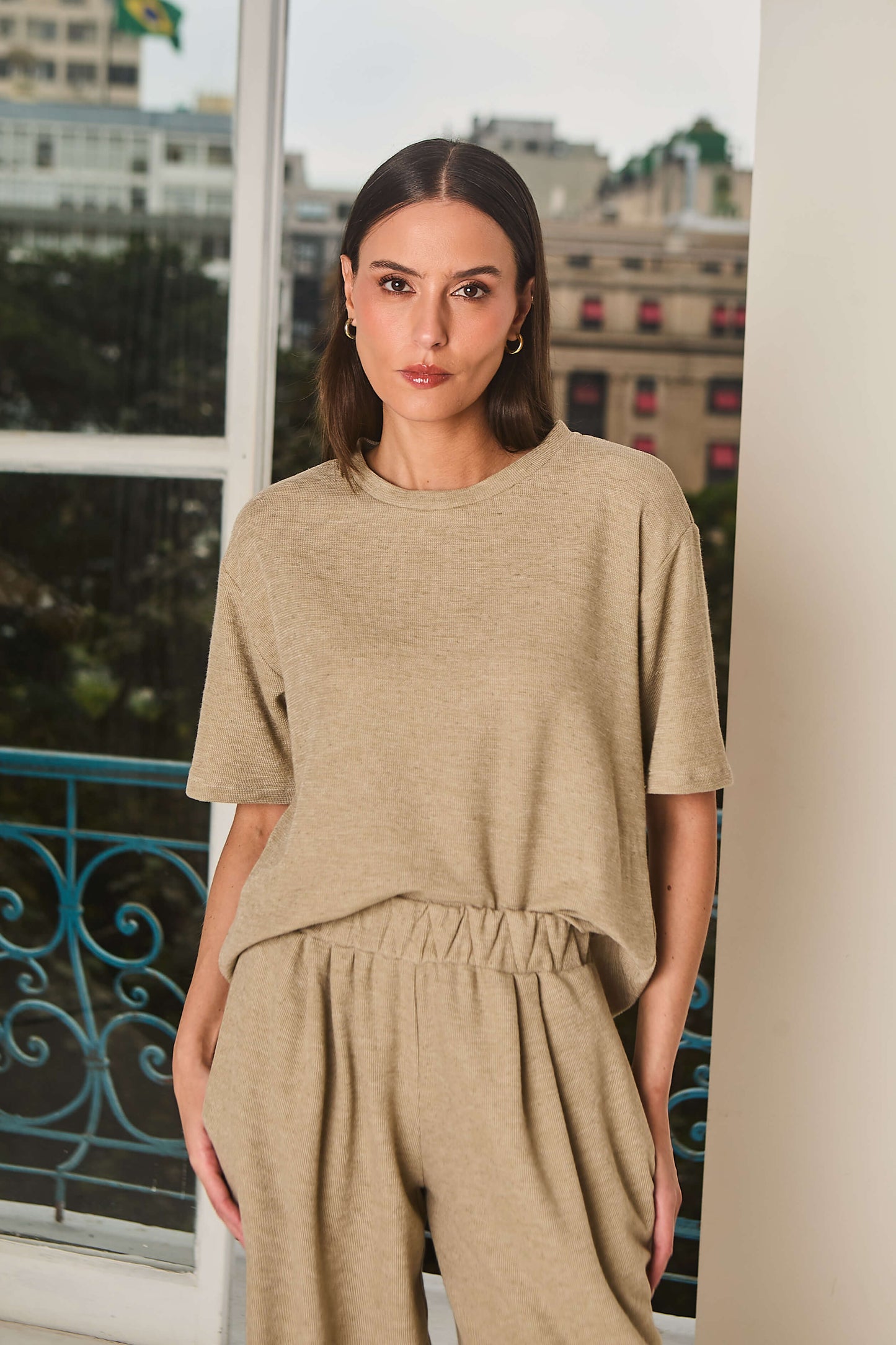 Conjunto em Malha Natural Major