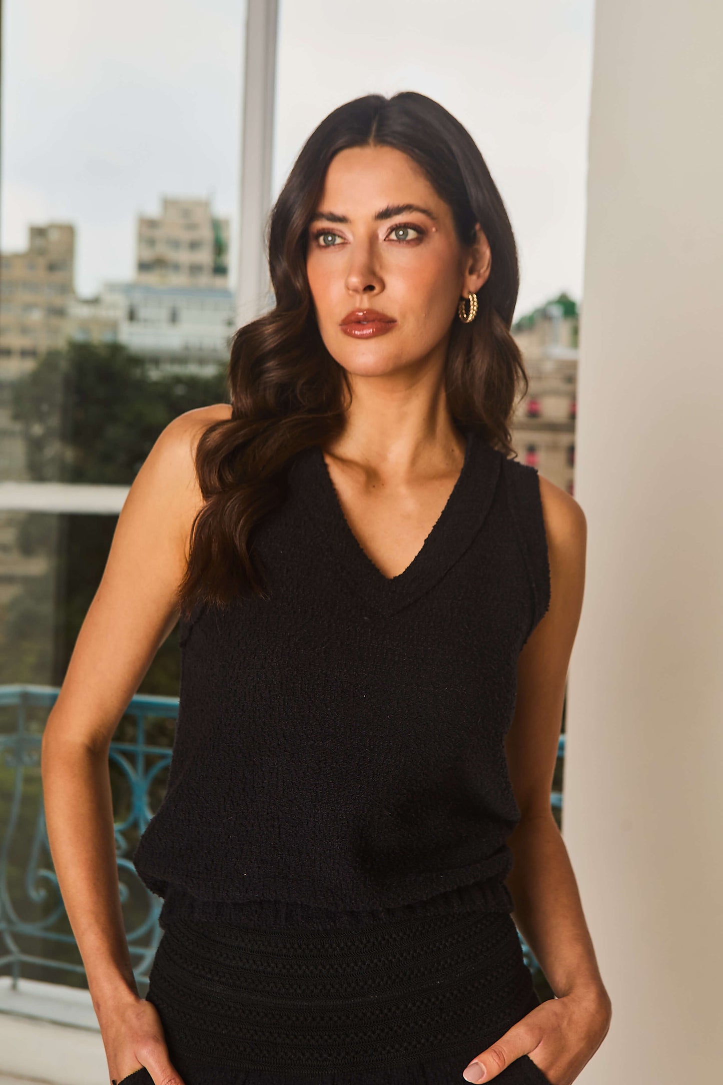 Conjunto em Malha Bouclê Consolação