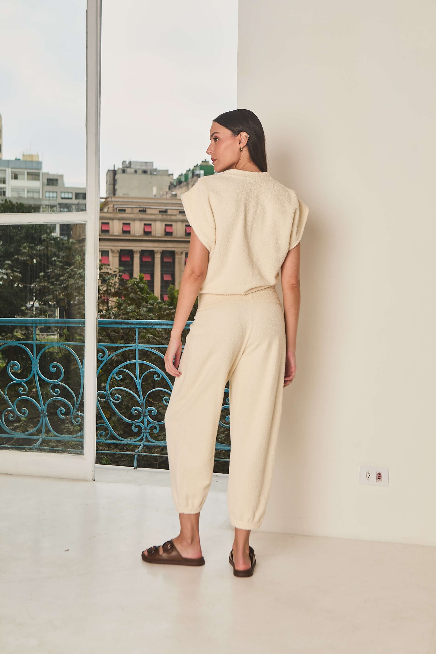 Conjunto em Malha Bouclê Ipiranga