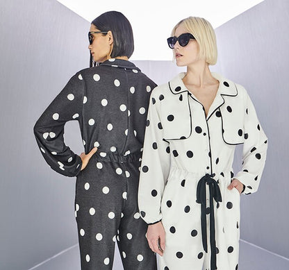 Macacão Moletom e Botões Penina