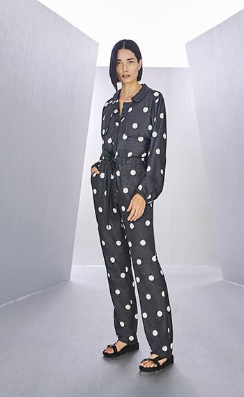 Macacão Moletom e Botões Penina