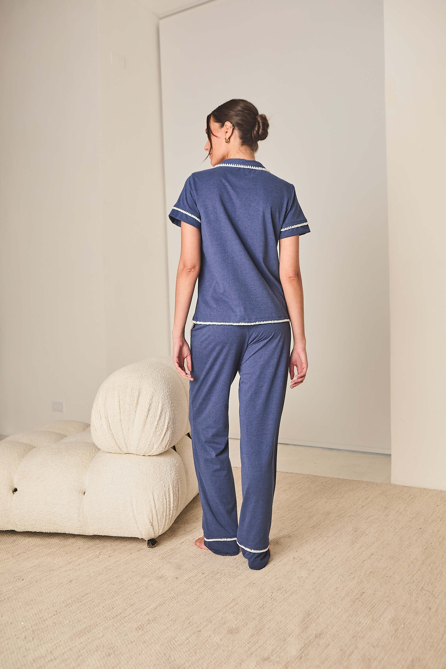 Pijama em Algodão Gerbera