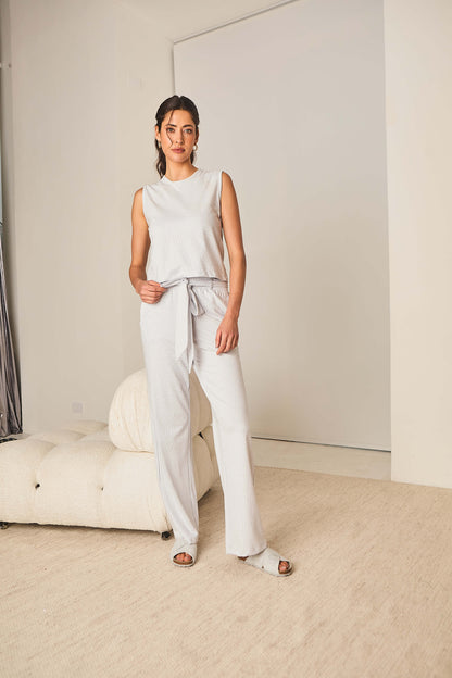 Pijama em Algodão Hortensia