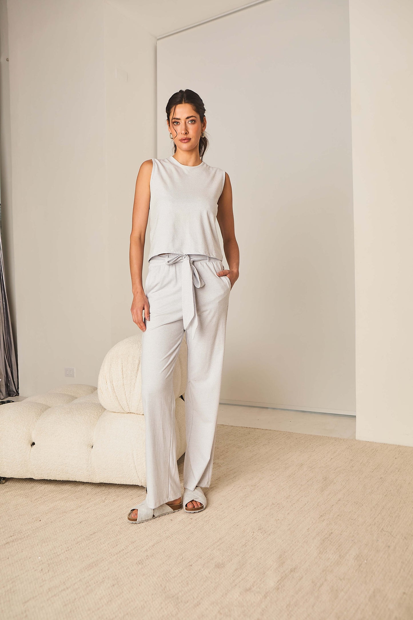 Pijama em Algodão Hortensia