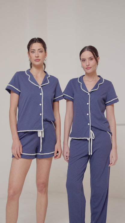 Pijama em Algodão Gardenia