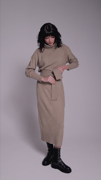 Vestido Lã Dominique