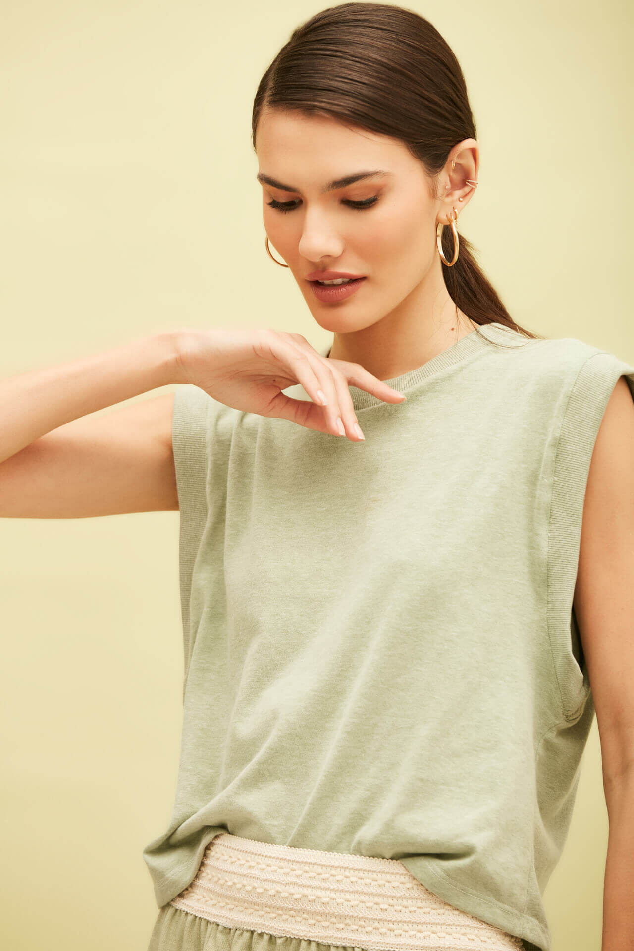 Blusa em Algodão Ceci