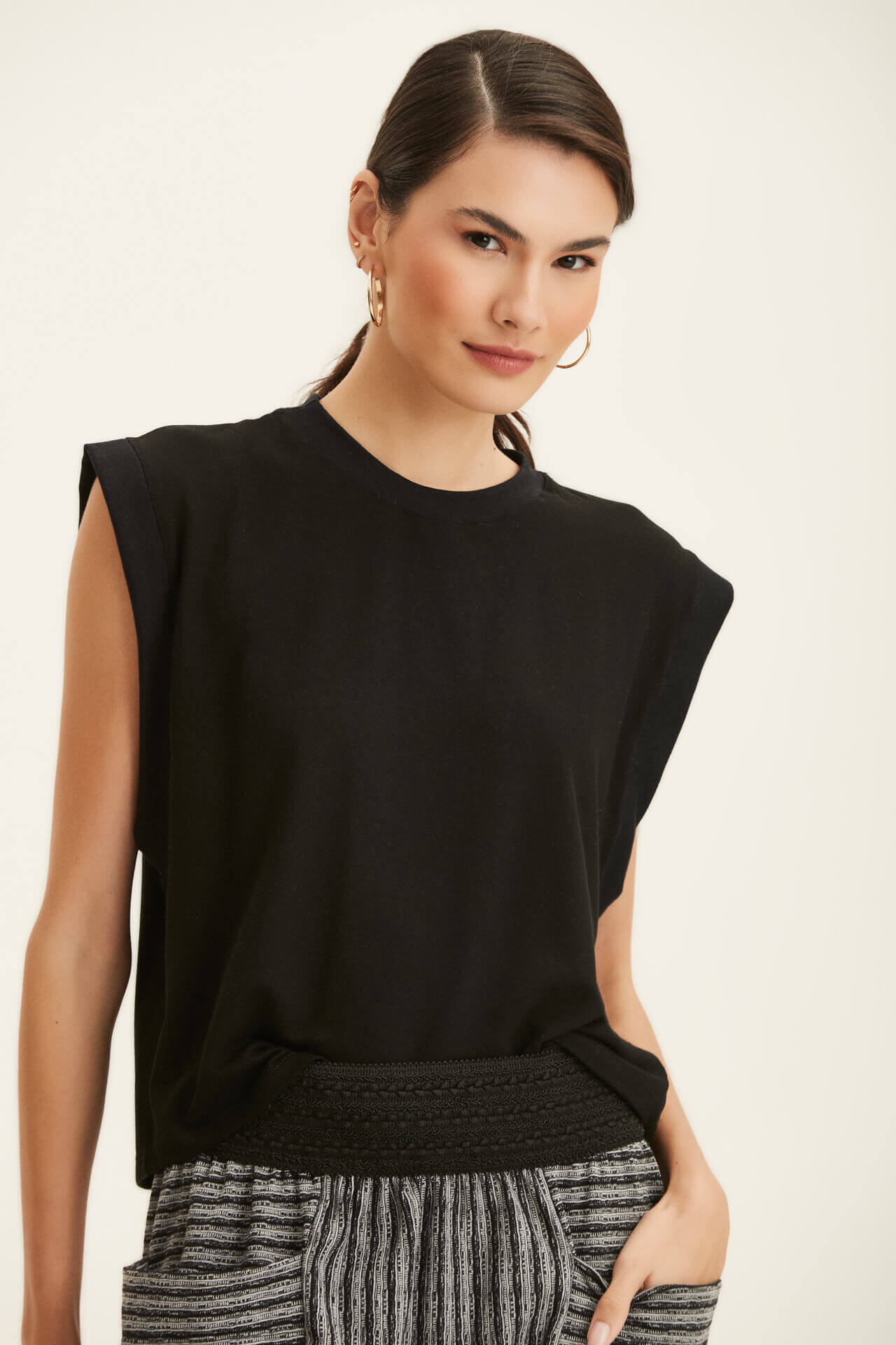 Blusa em Algodão Ceci